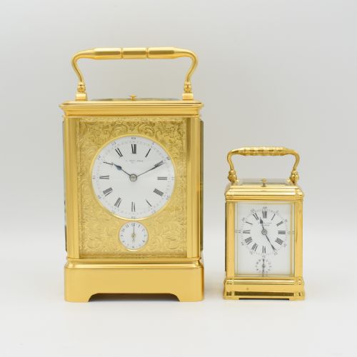 BRYSON SON LARGE CARRIAGE CLOCK - ADDITIONAL PHOTO 4