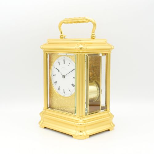 RARE CASED GIANT CARRIAGE CLOCK FOR MARTIN CO - ADDITIONAL PHOTO 2