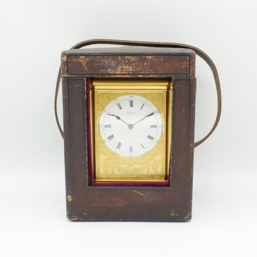 Extremely Large & Rare Carriage Clock.