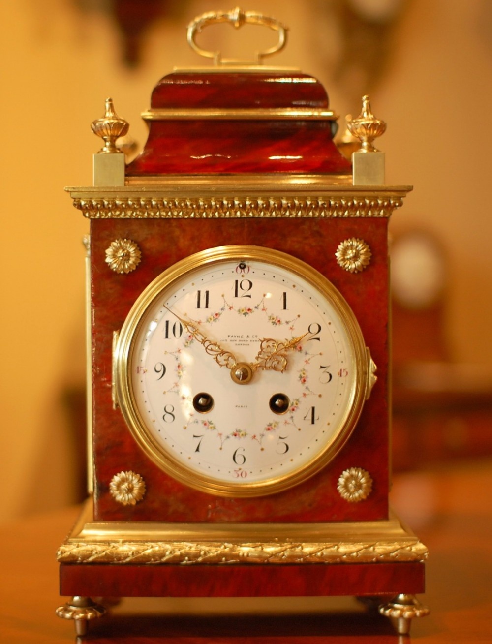 Payne & Co , London , Mantel Clock