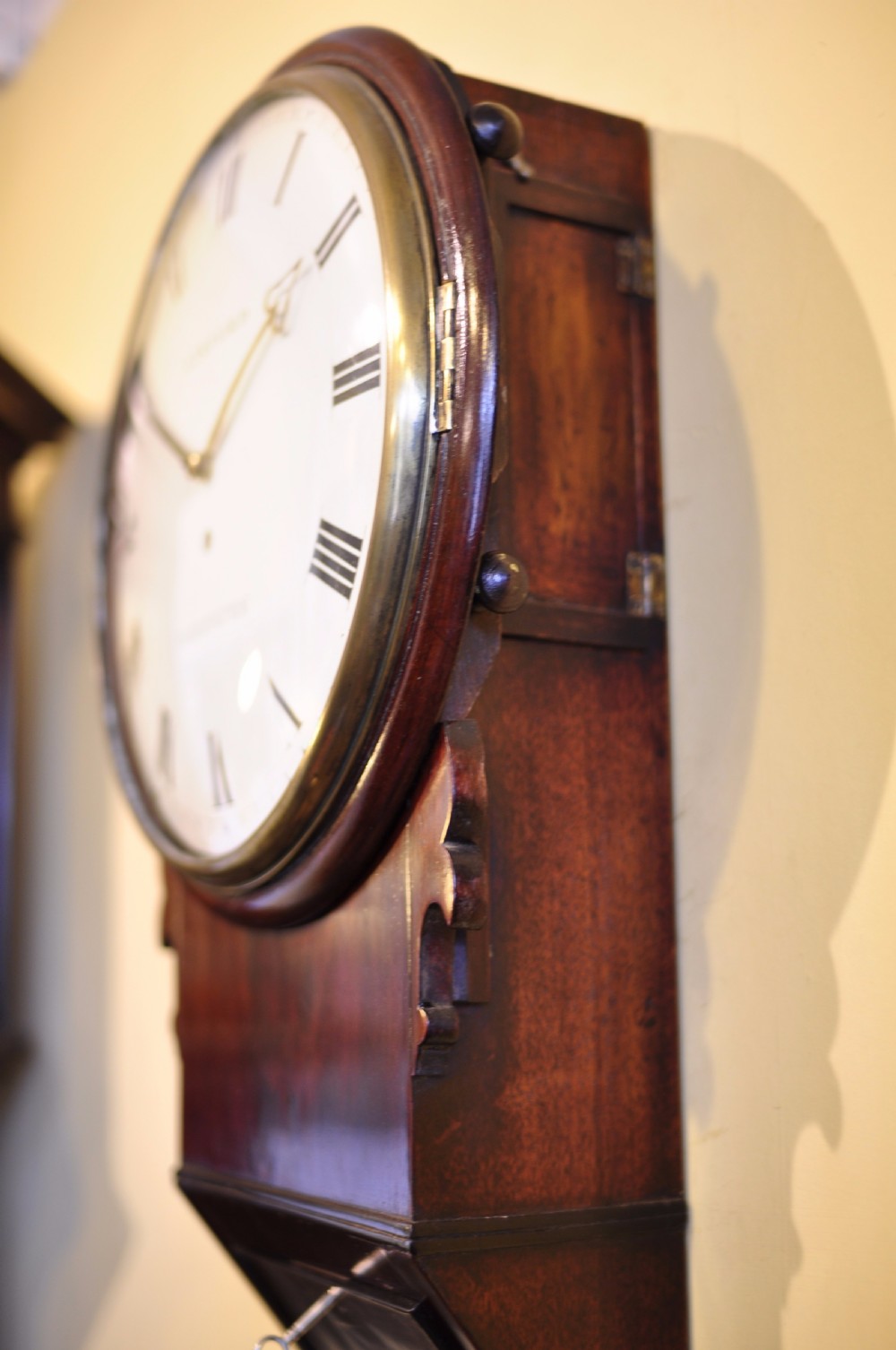 Wall Clock by Linford of Paddington, Circa 1830  View IV