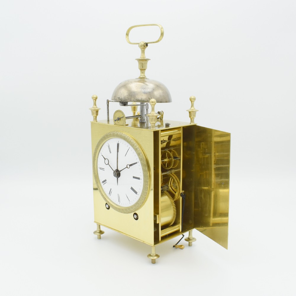 Capucine carriage clock  View II