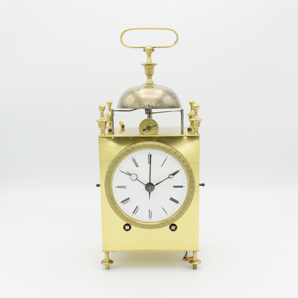 Capucine carriage clock  View V