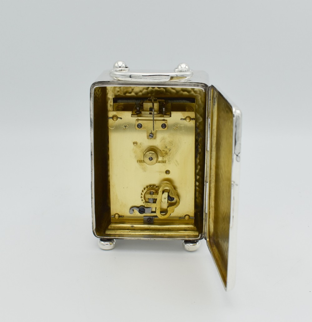 William Comyns Silver Timepiece View IV