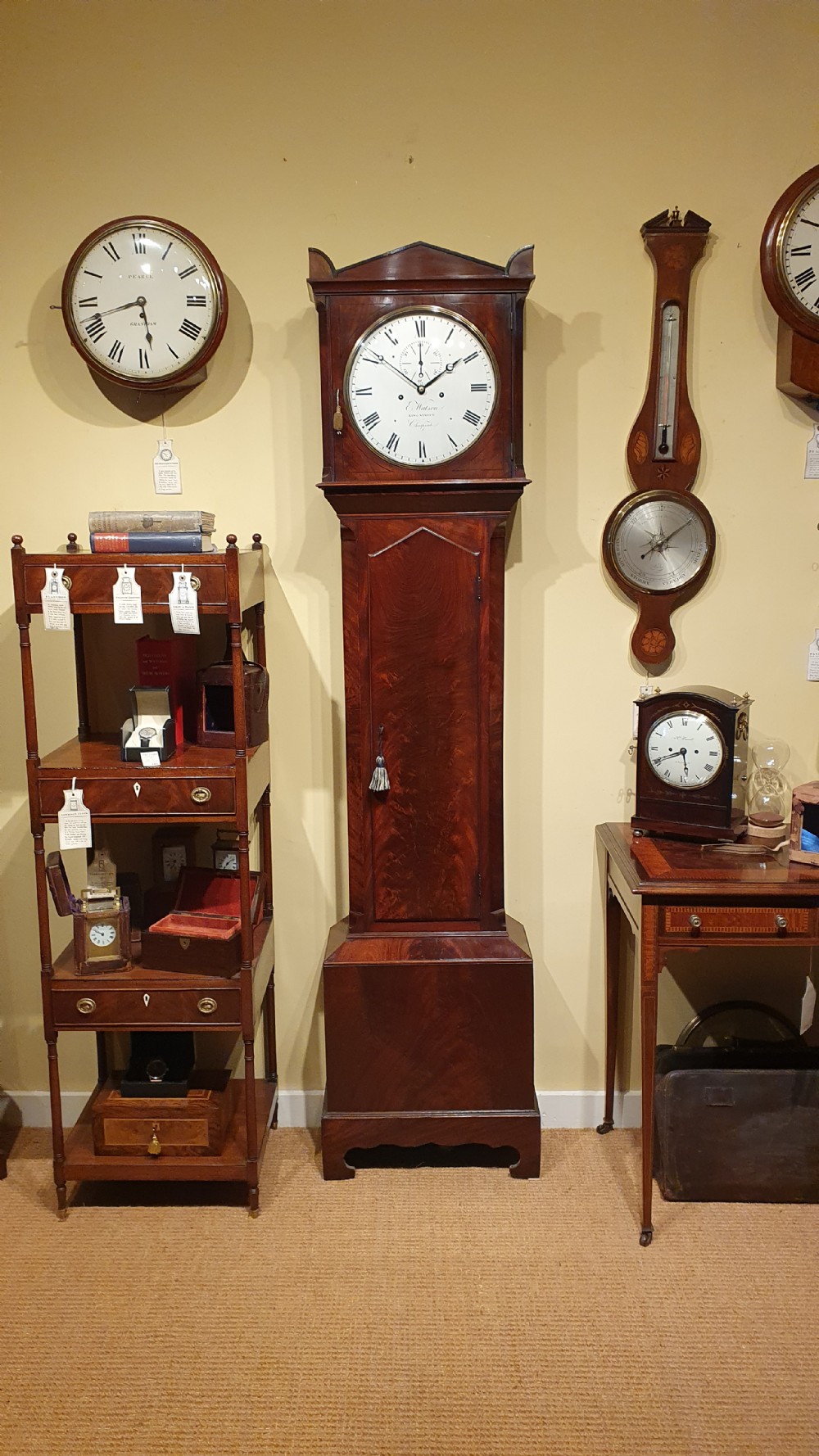 Fabulous Regency Longcase, E.WATSON OF  LONDON  View II