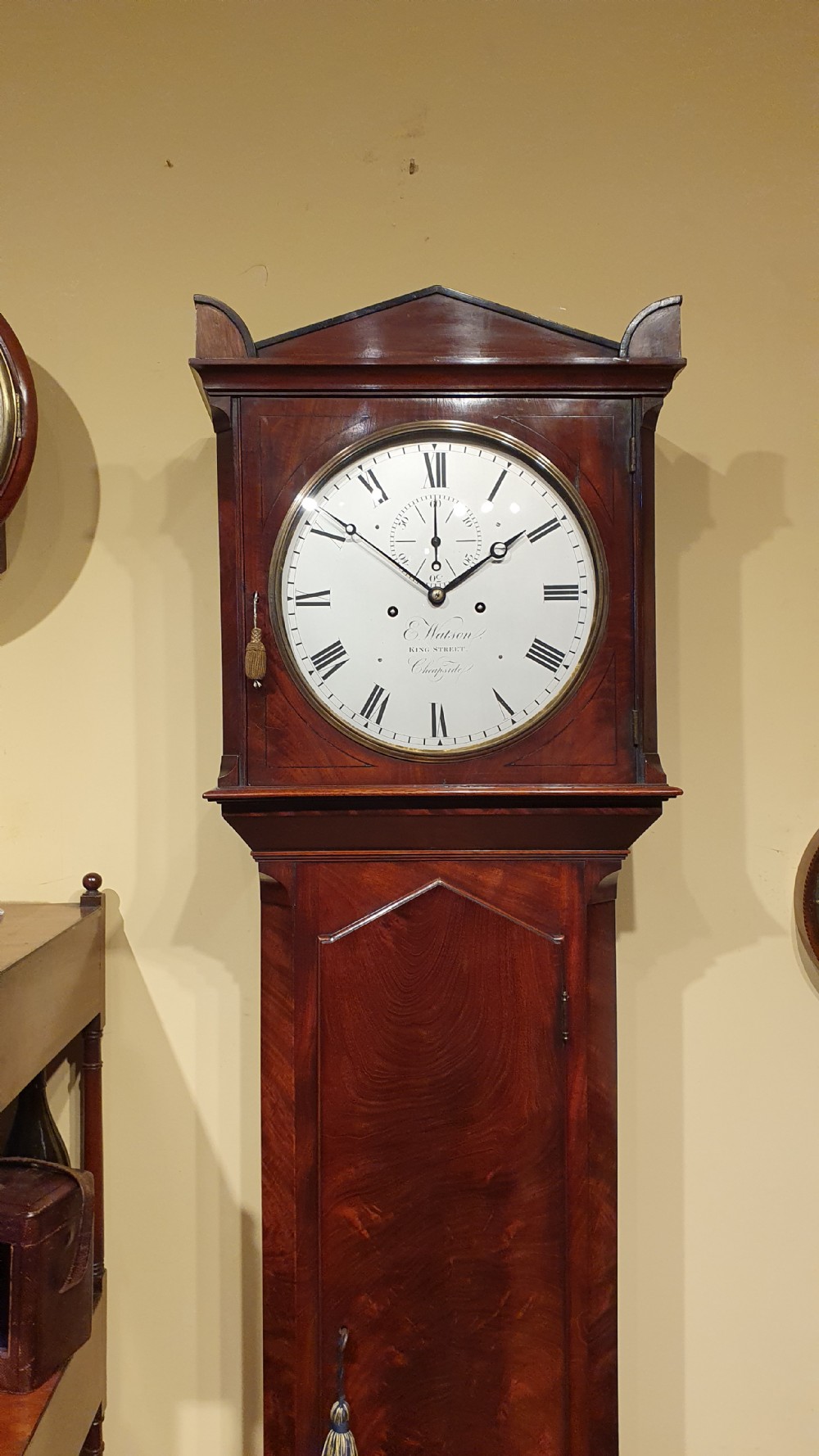Fabulous Regency Longcase, E.WATSON OF  LONDON  View III
