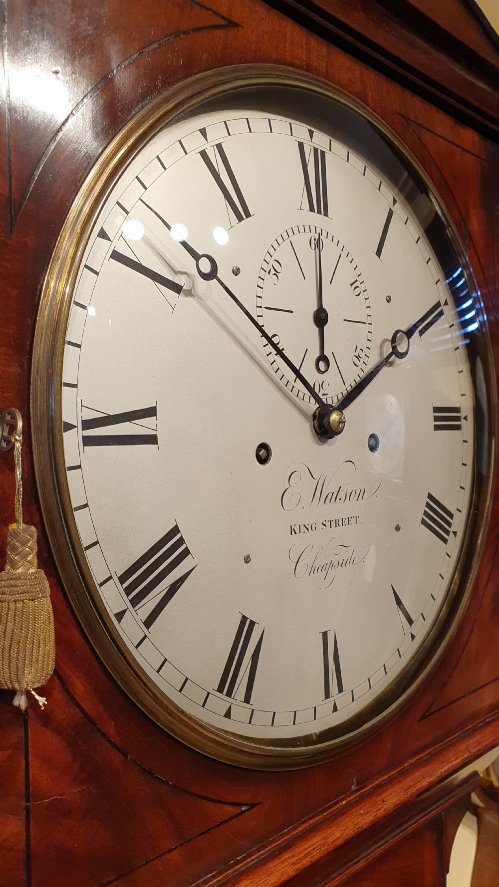 Fabulous Regency Longcase, E.WATSON OF  LONDON  View VI