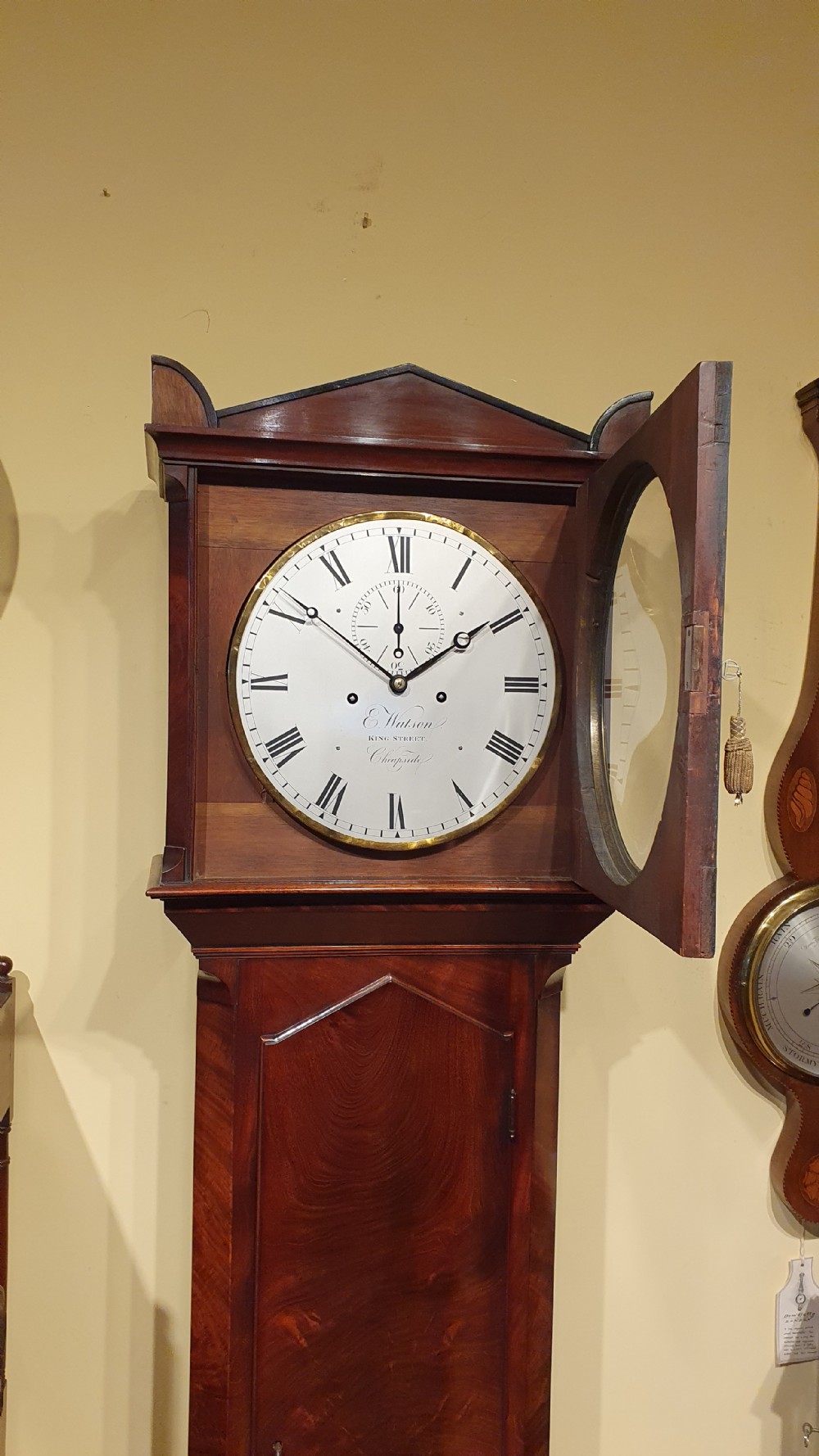 Fabulous Regency Longcase, E.WATSON OF  LONDON  View VII