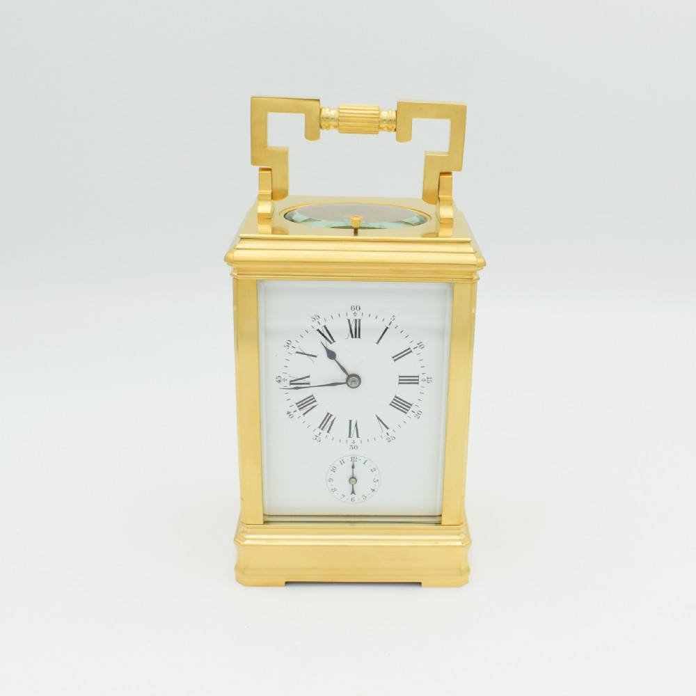 Alarm, Repeat Carriage with numbered Leather outer case View IV