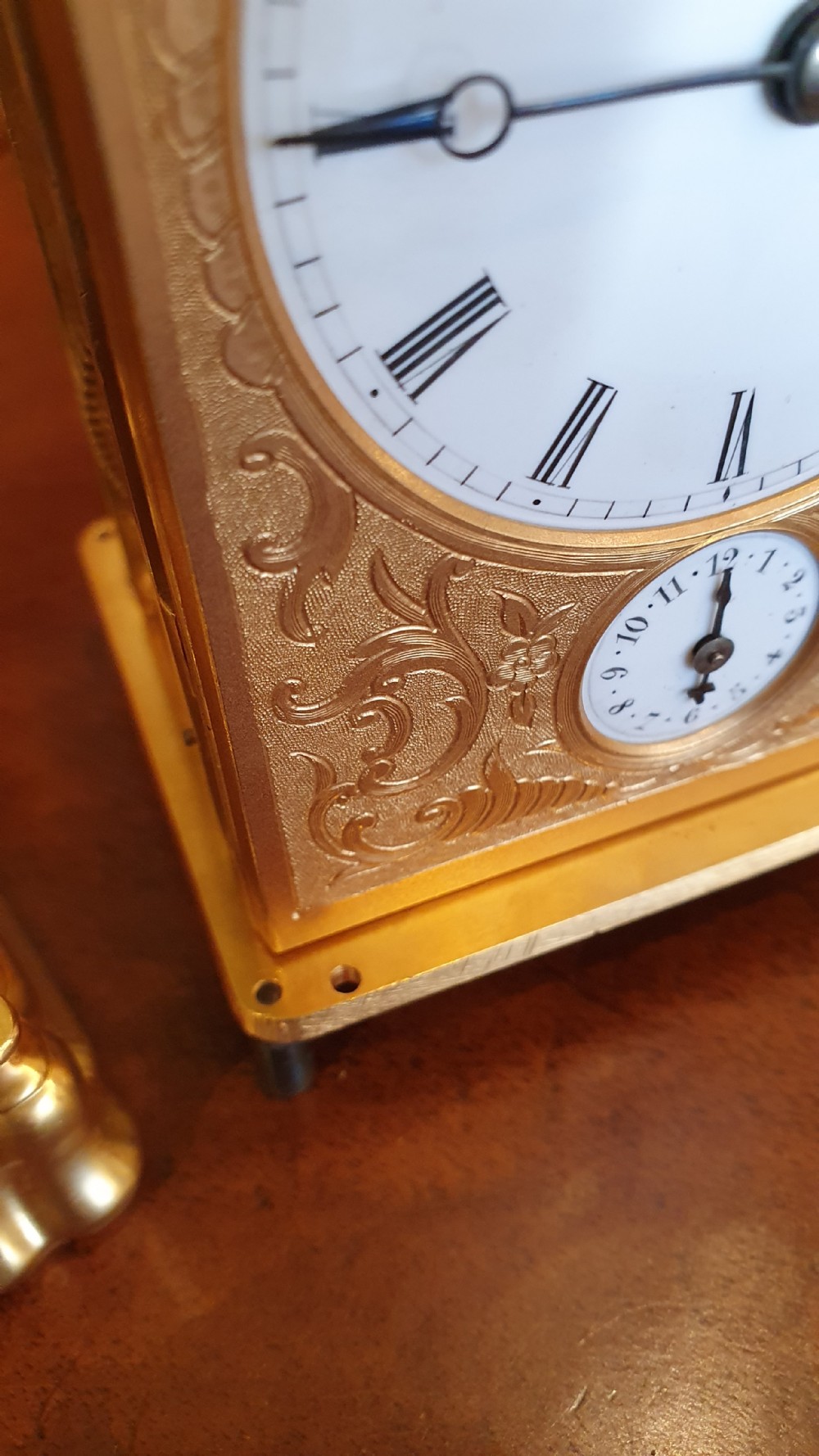 Carriage clock with Sonnerie  View XVII