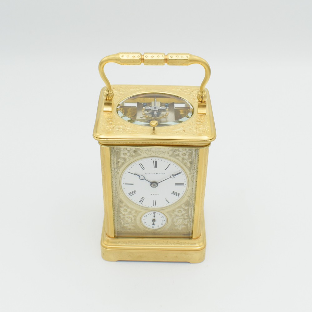 Carriage Clock - Bourdin View IX