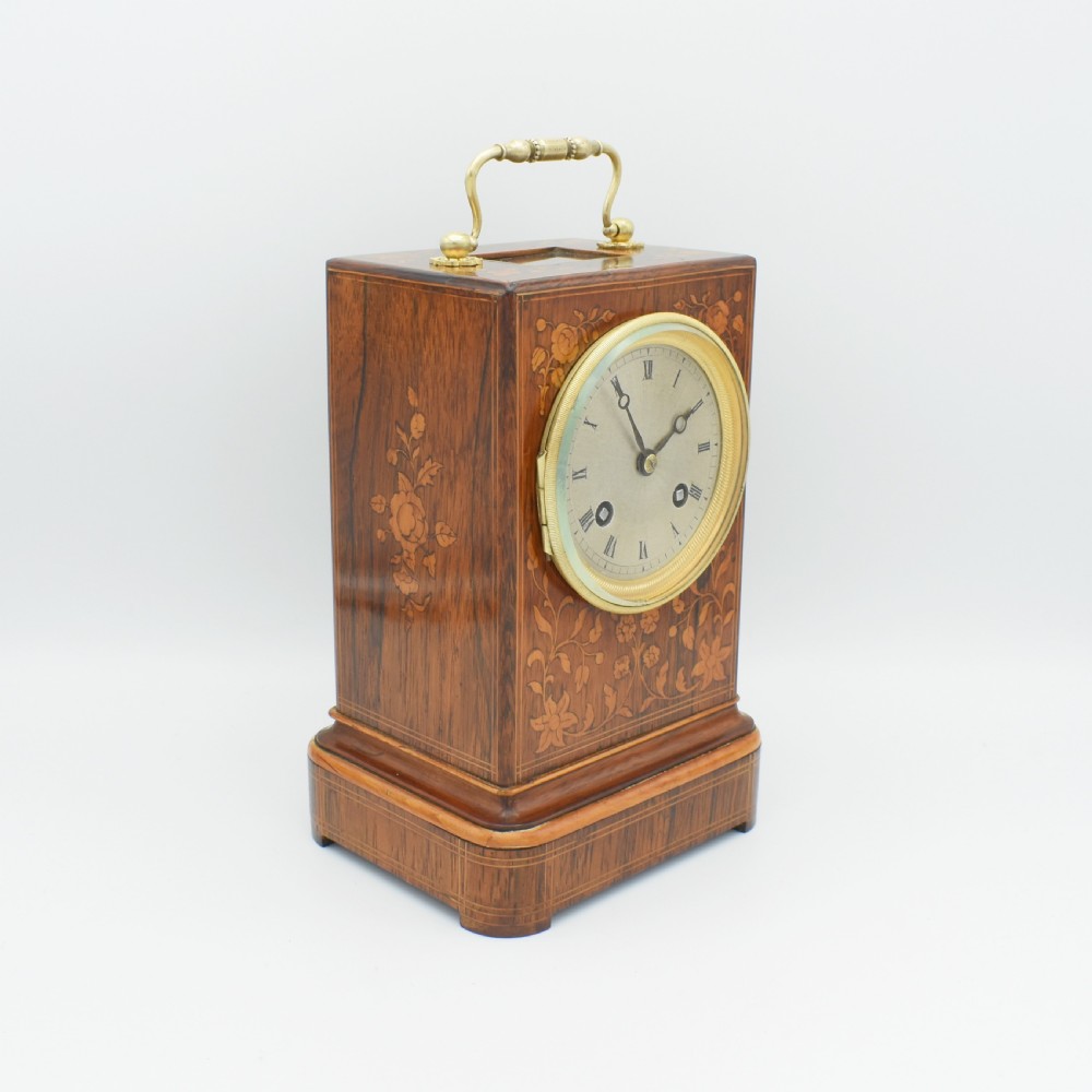 Slim 'Pendule Portative' Mantel Clock  View V