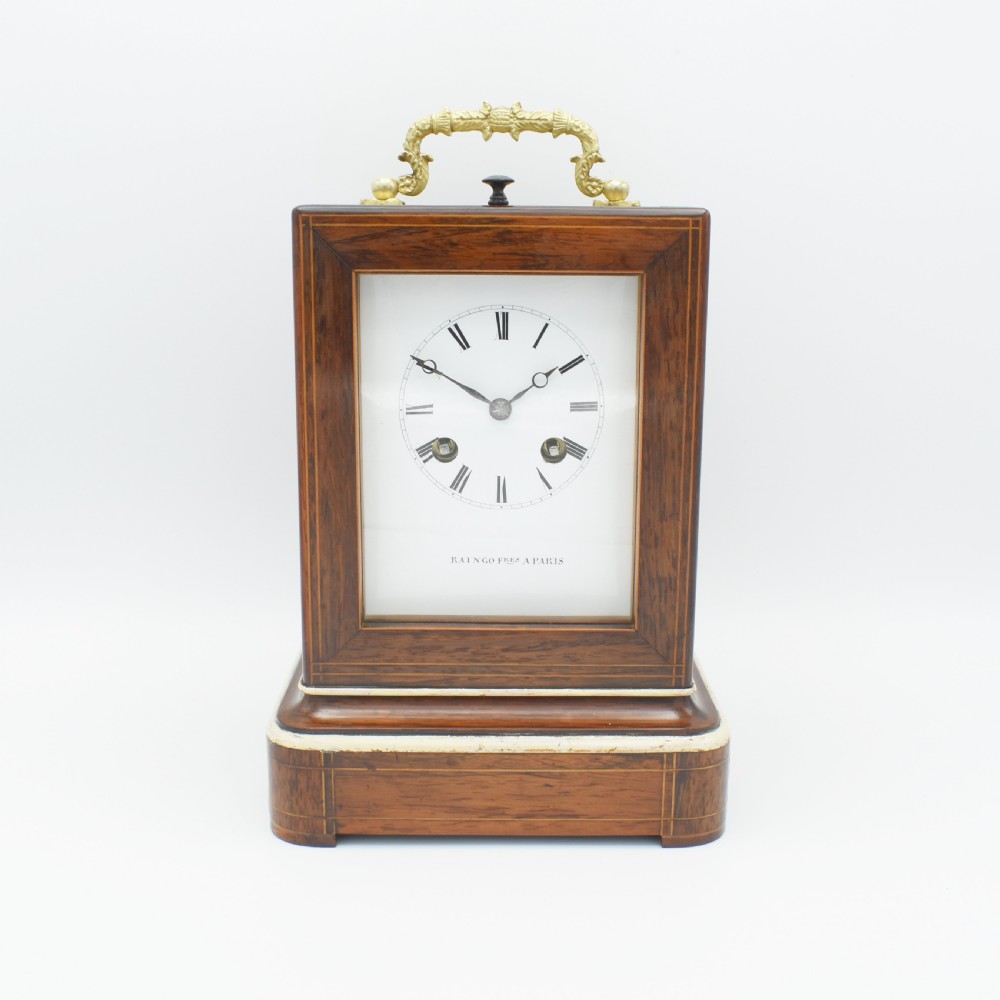 Fine Mantel Clock by Raingo Freres