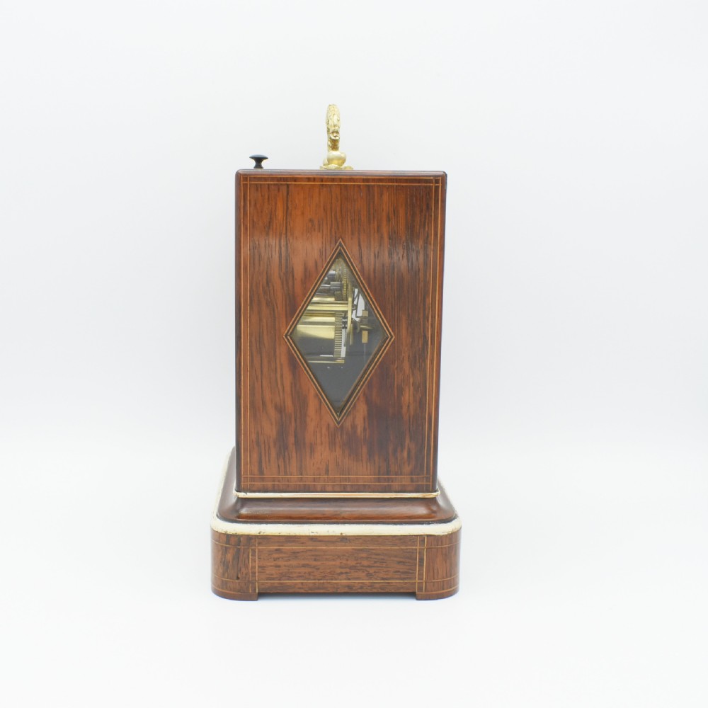 Fine Mantel Clock by Raingo Freres View II