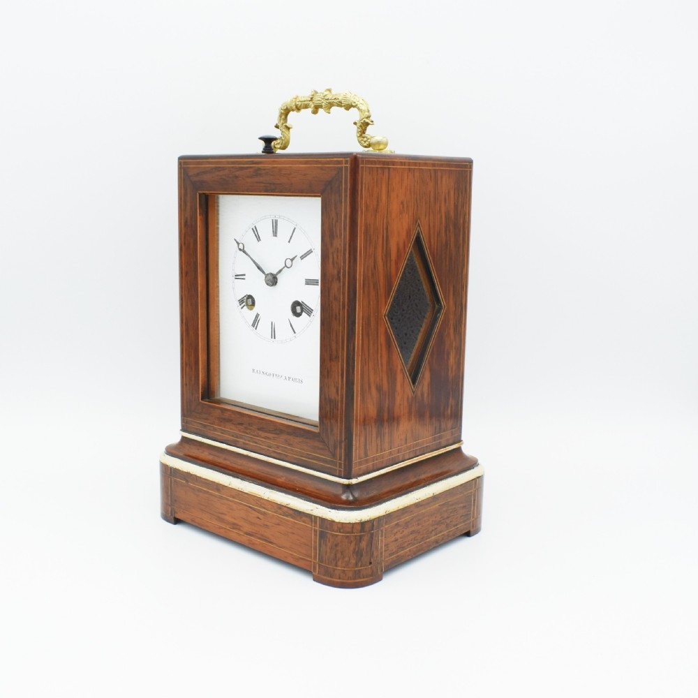 Fine Mantel Clock by Raingo Freres View IV