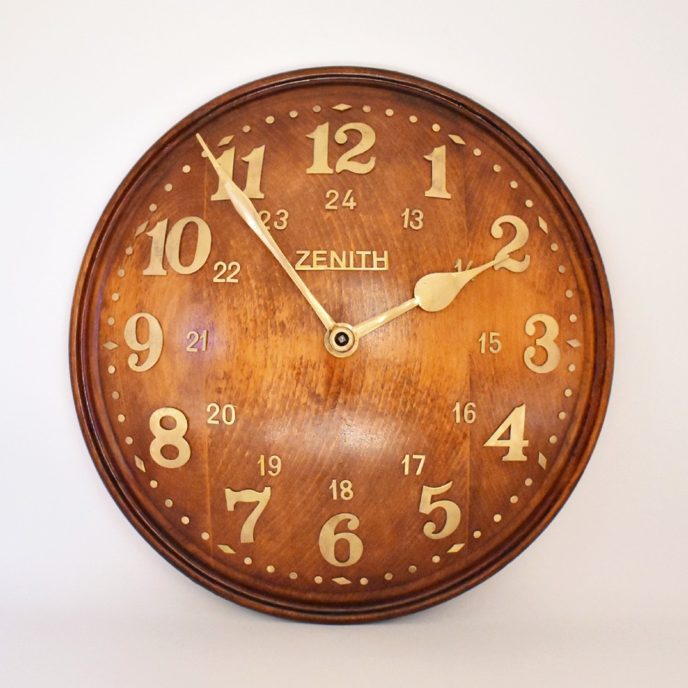 A good '24hr' Dial Zenith Wall Clock.