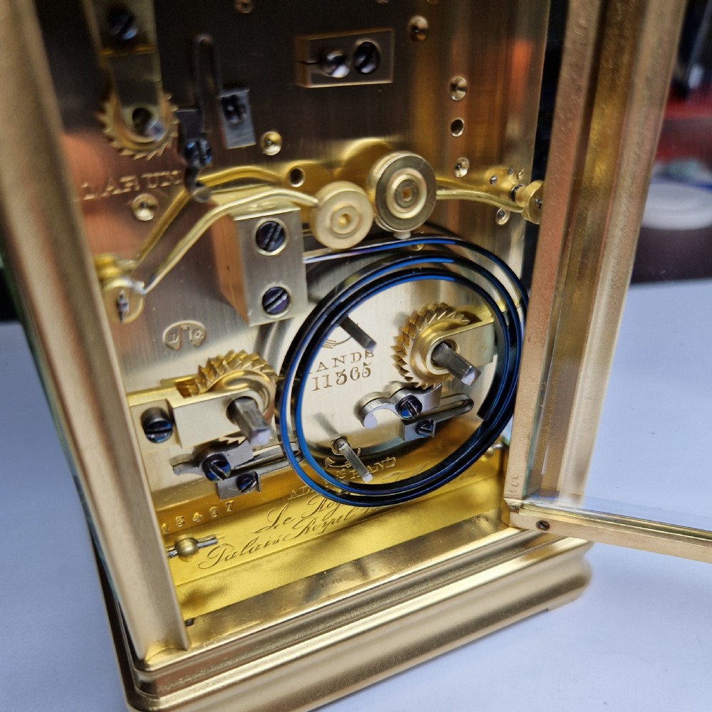 Wonderful Le Roy Carriage Clock  View VI