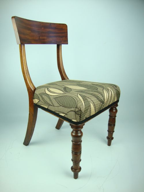 fig 1. Antique Chair by J Kendell & Co Signed Boothe