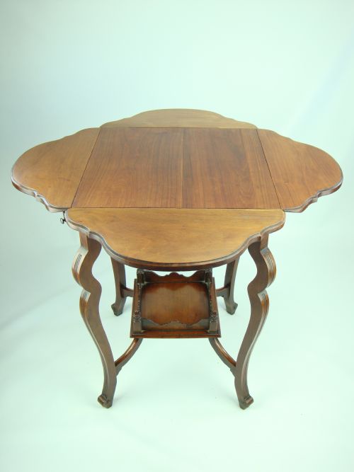 fig 2. Small Antique Edwardian Card Table