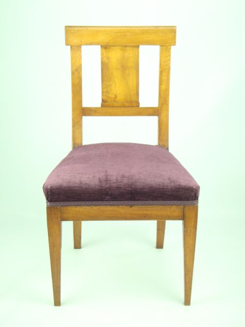 fig 1. Pair 19th Century Continental Chairs