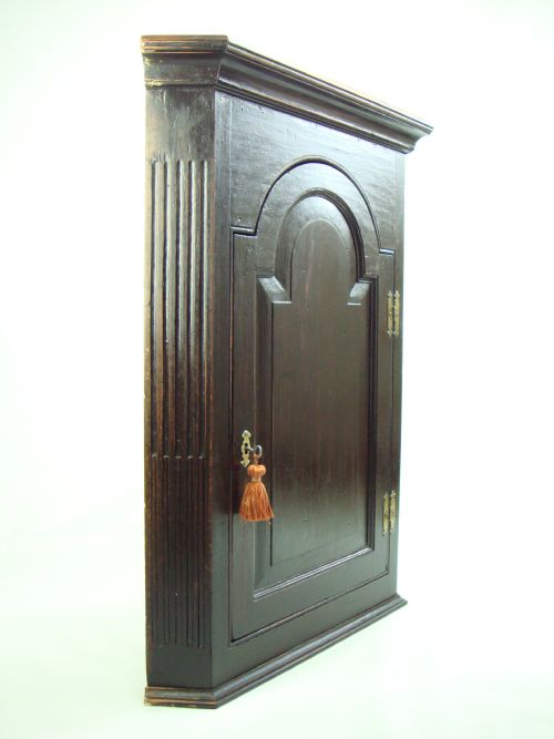 Antique Hanging Corner Cupboard