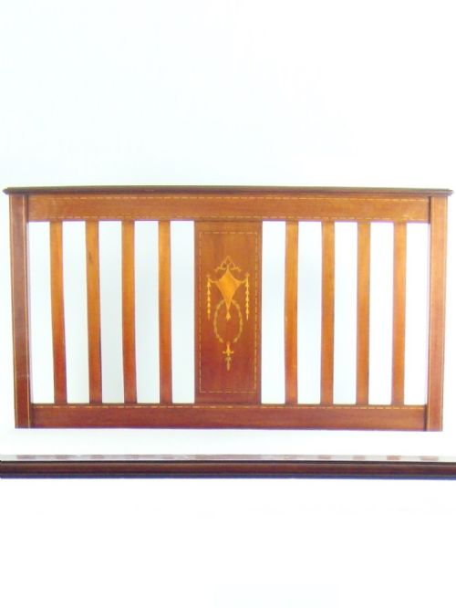 fig 2. Antique Edwardian Small Double Bed 4FT x 6FT3