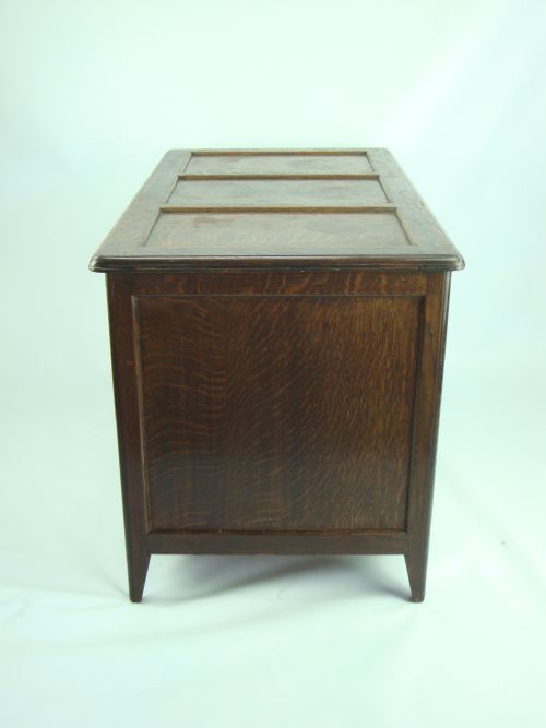 fig 1. 1928 Betty Joel Arts and Crafts Oak Coffer