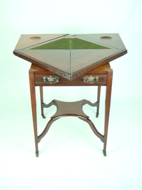 fig 2. Antique Edwardian Envelope Card Table