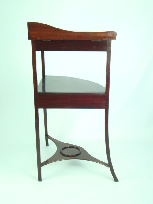 fig 2. Antique Georgian Corner Unit / Washstand