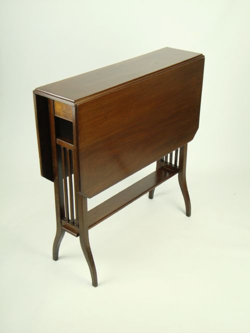 Antique Edwardian Mahogany Sutherland Table