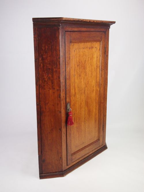Antique Hanging Corner Cupboard