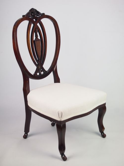 fig 1. Antique Edwardian Nursing Chair
