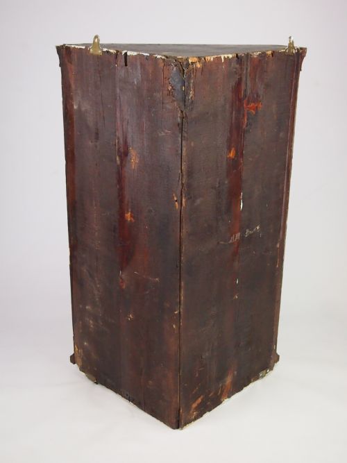 fig 2. Small C19th Hanging Oak Corner Cupboard