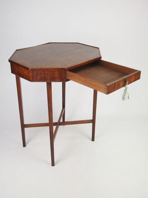 Georgian Mahogany Single Drawer Occasional Table