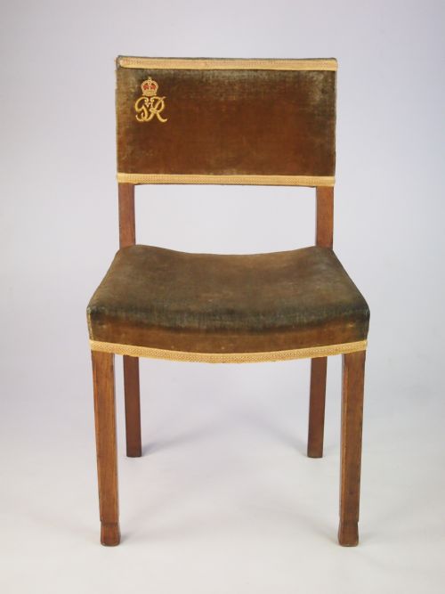 fig 1. George VI Coronation Chair From West Minster Abbey