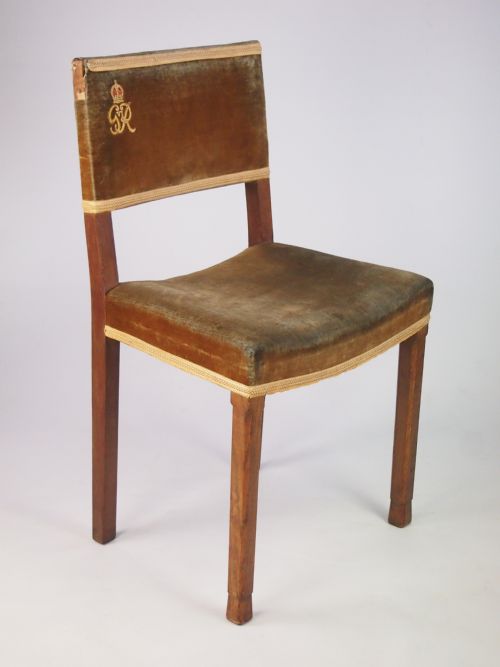 fig 2. George VI Coronation Chair From West Minster Abbey