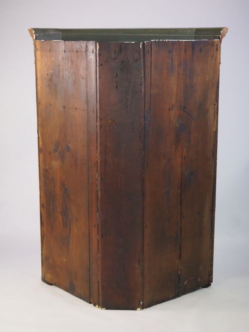 fig 2. Antique George III Oak Corner Cupboard