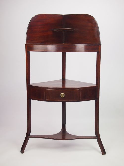 Antique George III Corner Washstand