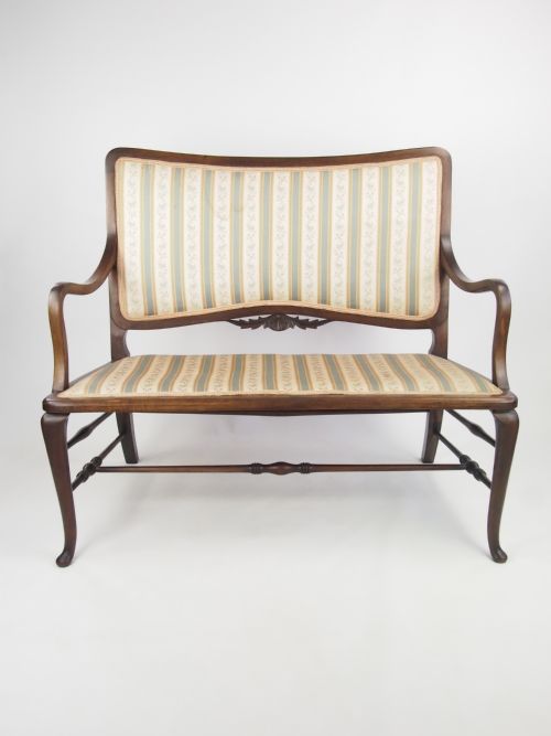 Small Antique Edwardian Sofa