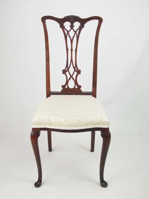 Antique Edwardian Side Chair / Desk Chair