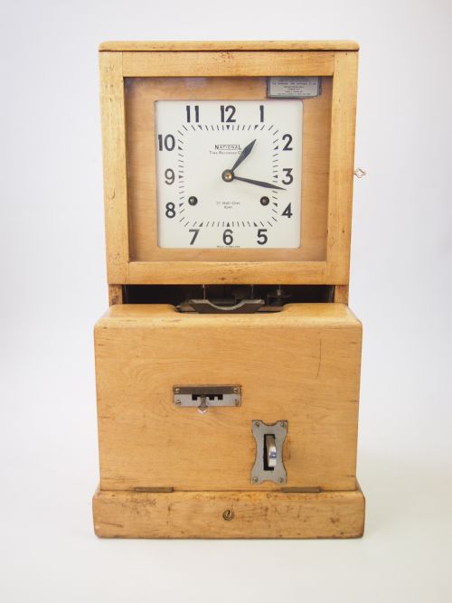 National Time Recorder Ltd Clocking in Clock