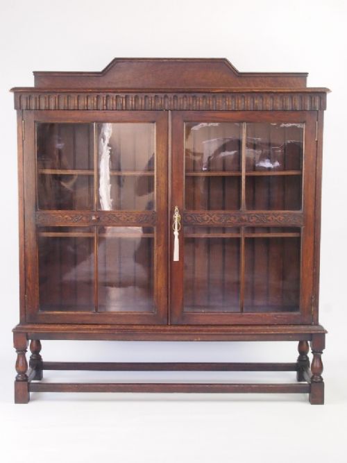 Waring and Gillow Oak Bookcase