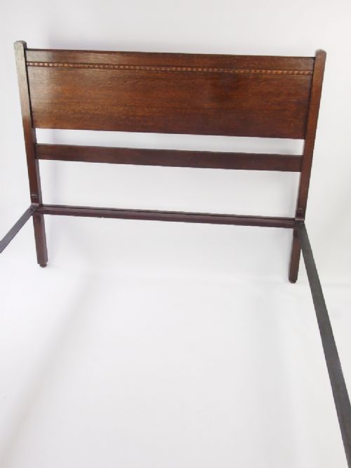 fig 1. Vintage Oak Double Bed