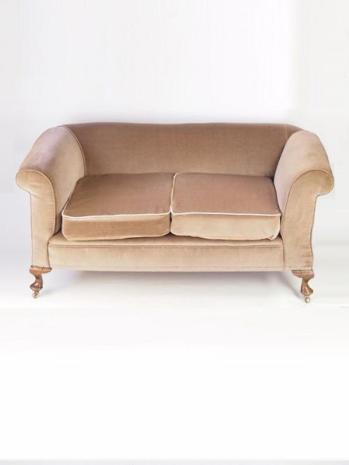 fig 1. Antique Edwardian Sofa - 2 Seater Drop End Settee