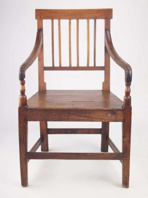 19th Century Oak Armchair - Desk Chair