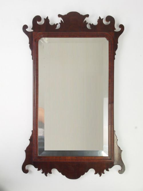 Mahogany Fretwork Mirror