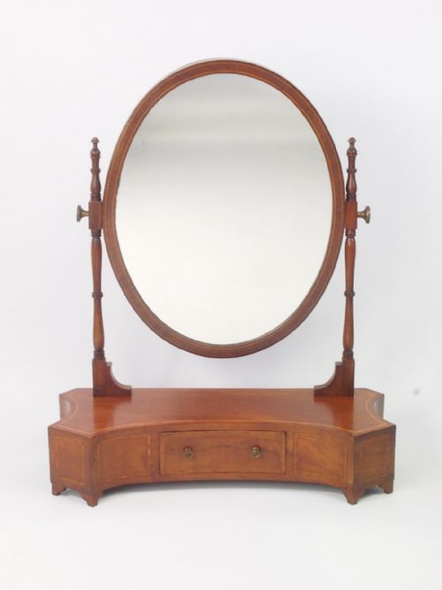 Antique Edwardian Toilet Mirror - Dressing Table Mirror