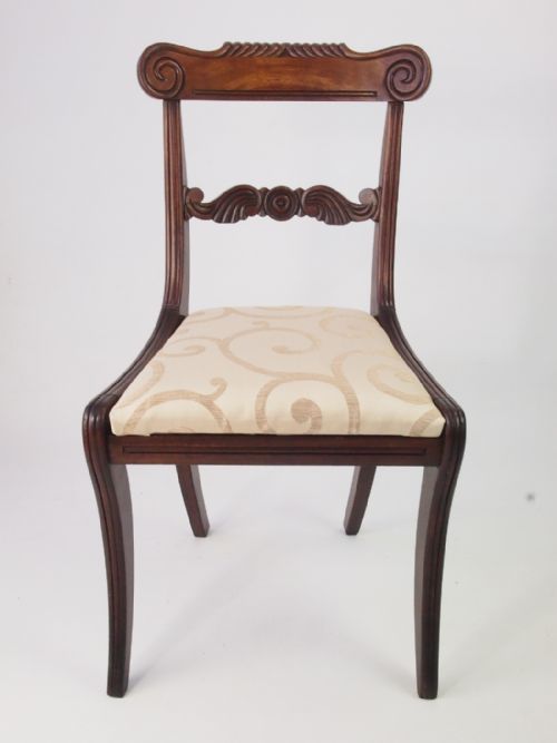 Antique Regency Mahogany Desk Chair