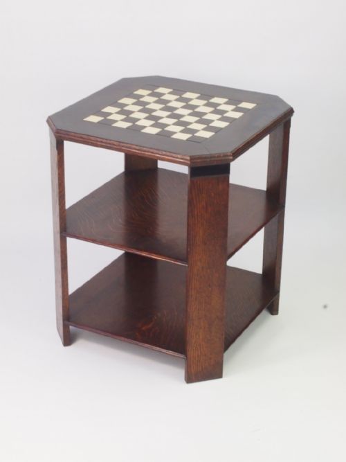 Art Deco Chess Top Coffee Table