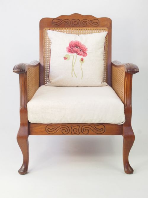 fig 1. Pair Art Deco Begere Armchairs - Sofa Chairs